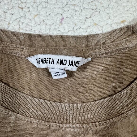 Elizabeth and James Rolling Stones Graphic Tee T Shirt Women's M Stone Washed - Picture 4 of 5